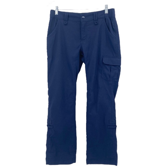 Women's DuluthFlex Dry on the Fly Convertible Pant Navy Blue Adjustable Cargo - Picture 2 of 8